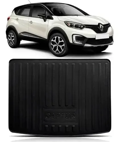 Tapete Bandeja Renault Captur 2017 à 2021 - Proteção P/ Porta Malas Rígido - Ecotap