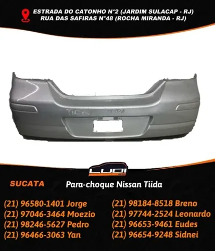 Para-choque Nissan Tiida