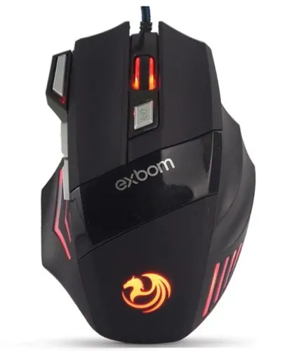 Mouse Gamer X7 3200dpi com Fio USB Rgb 7 Botões Xtreme MS-G260 