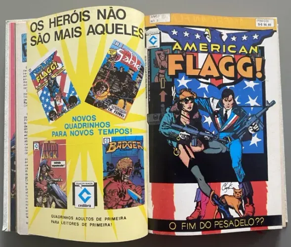 First Comics  - American Flagg, Grimjack, Jon Sable (Box de Luxo)