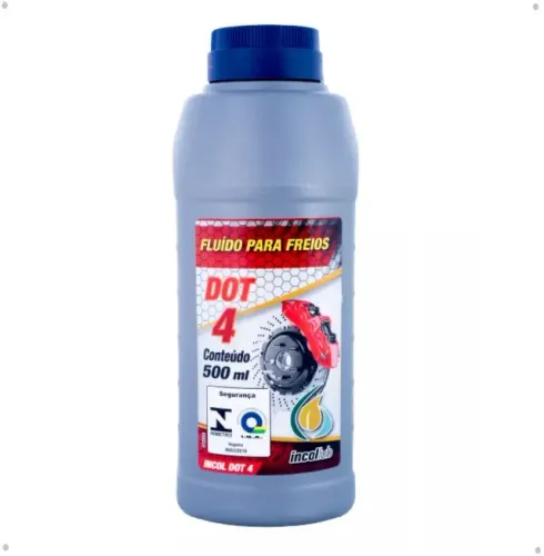 Fluido Para Freio Incol Lub DOT 4 de 500ml