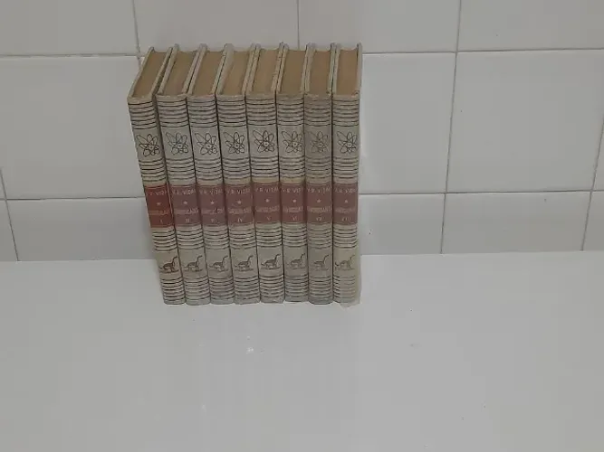 coleção curiosidades completa 8 volumes - valdomiro rodrigues vidal ótimo estado