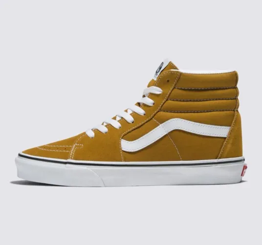 Tênis VANS SK8-HI GOLDEN BROWN - Amarelo - Tam 40
