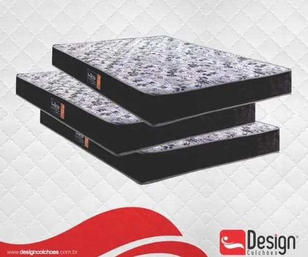 Colchão Casal D33 por apenas R$749,00 Medida 138x188x18