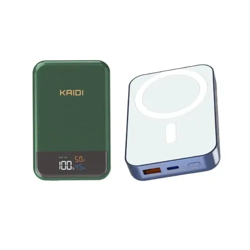 Power Bank 10000mah Magnético Kaidi Indução MagSafe iPhone Andoid