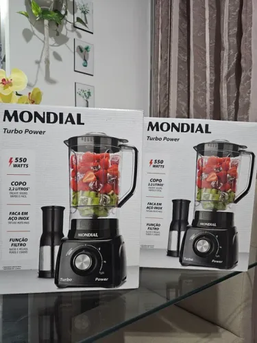 Liquidificador Mondial turbo Power