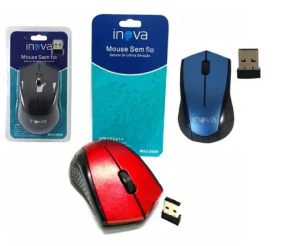 Mouses com Fio e Bluetooth