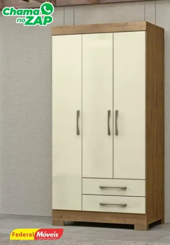 Guarda Roupa com 3 Portas Novo Pronta entrega 