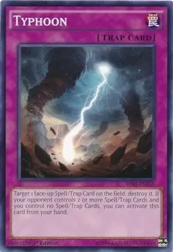 Yugioh!!! Typhoon Bp03-pt235 Common - Battle Pack 3 Monster