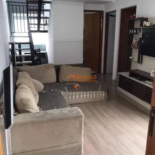 Apartamento Duplex com 2 dormitórios à venda, 83 m² por R$ 360.000,00 - Jardim São Domingo
