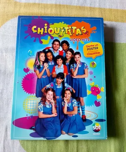 Dvd chiquititas video hits original + poster