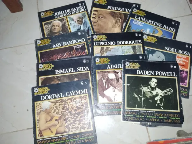 Discos de vinil Coleção rara.