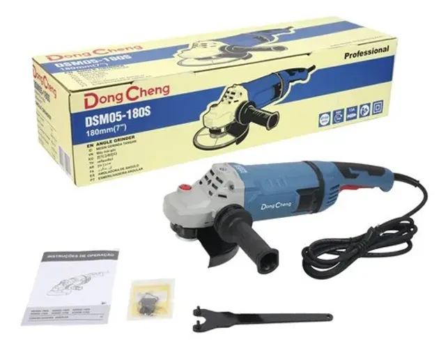 Esmerilhadeira Angular 7 P 3000 W Dsm05-180s 220v Dongcheng