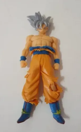 Boneco Dragon Ball Z Goku Instinto Superior  18 Cm