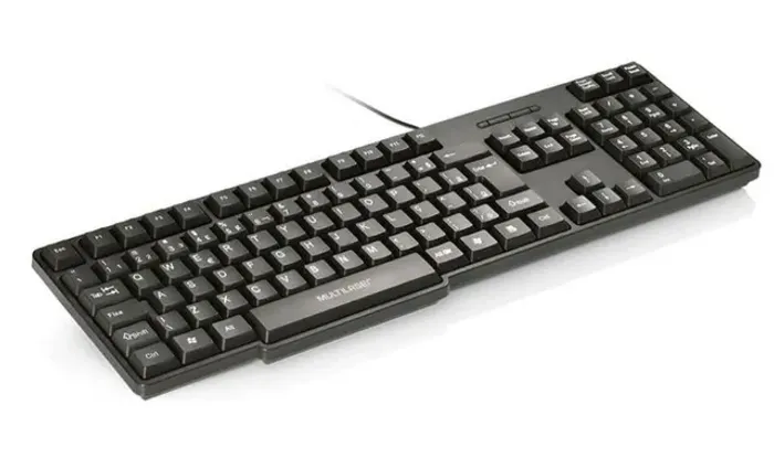 Teclado USB Multilaser Sltim TC213 Cabo 1,30m com NF e Garantia