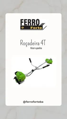 Roçadeira 4T e Soprador de Folhas
