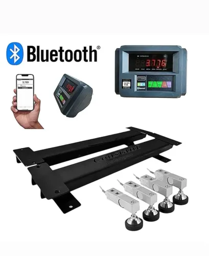 Balança de gado Digital com Bluetooth - 4000kg Bretes e trinco
