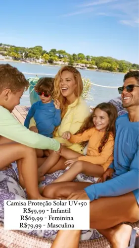 CAMISETA UV FAMÍLIA