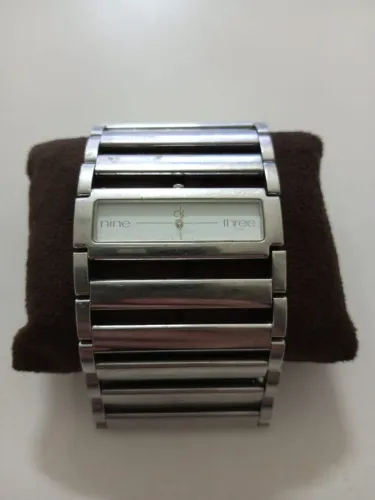 Relógio Calvin Klein feminino original prata.