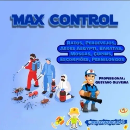 Controle de pragas - MAX CONTROL 