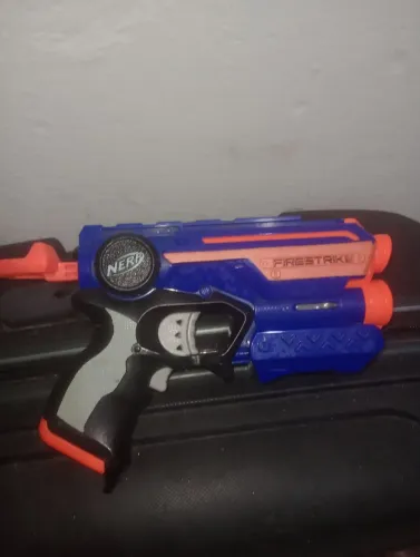 PREÇO DE BANANA!! Nerf N-strike Elite Firestrike com Laser A0709 (SEM BALAS)