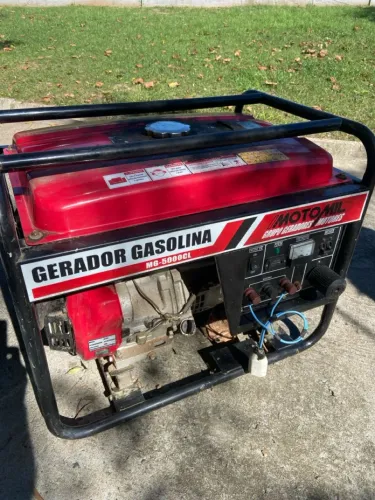 Gerador de Gasolina Moto Mil MG-5000CL