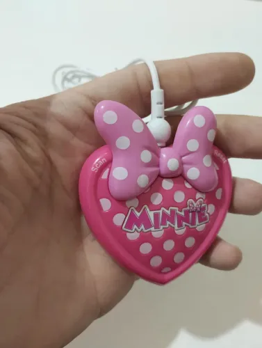 Radinho Antigo Rosa da Minnie (original funciona)