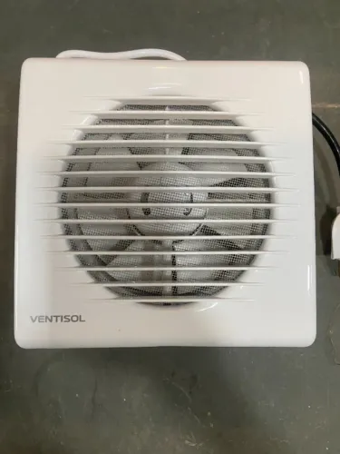 Exaustor Ventilador Ar Para Banheiro ou Cultivo 150mm Ventisol Bivolt Branco - NOVO