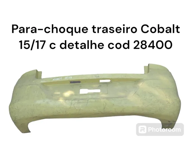 Para-choque Traseiro Cobalt 15/17 c/ Detalhe