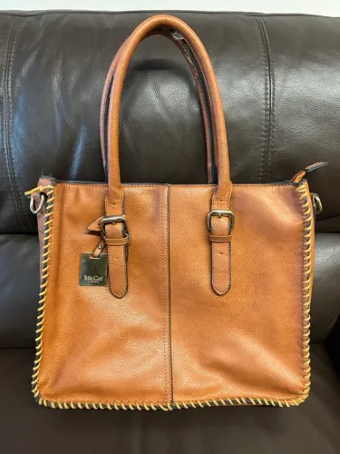 Bolsa Marrom em Couro Legítimo