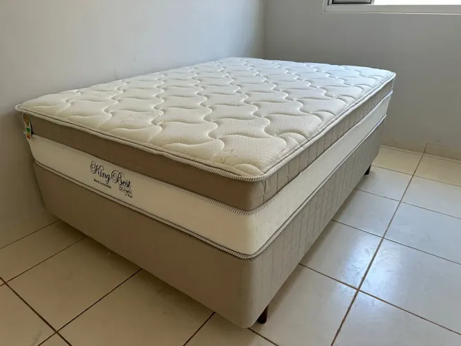 Cama casal anjos Molas Ensacadas novo garantia durabilidade
