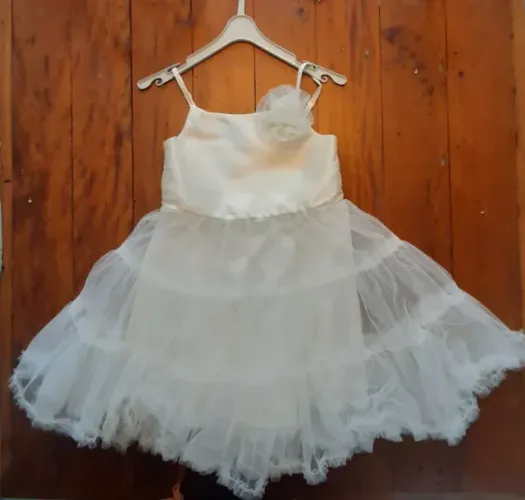 VESTIDO INFANTIL H&M TAM 6 *IMPORTADO *USADO 1 VEZ