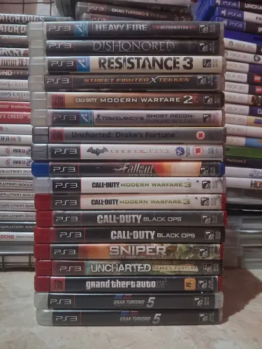 Lote 4 jogos de Playstation 3