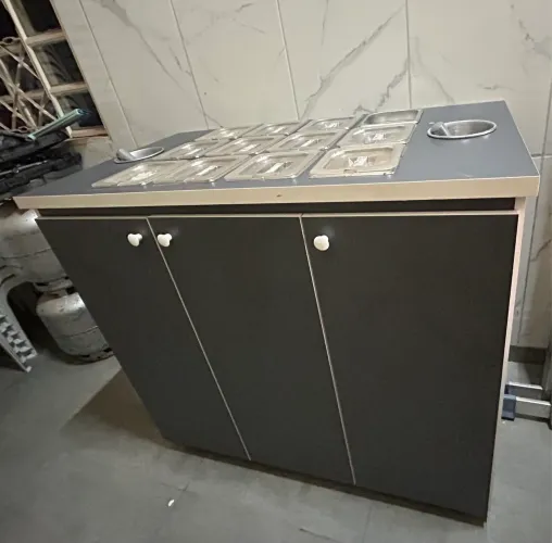 Balcão self service para açaí 