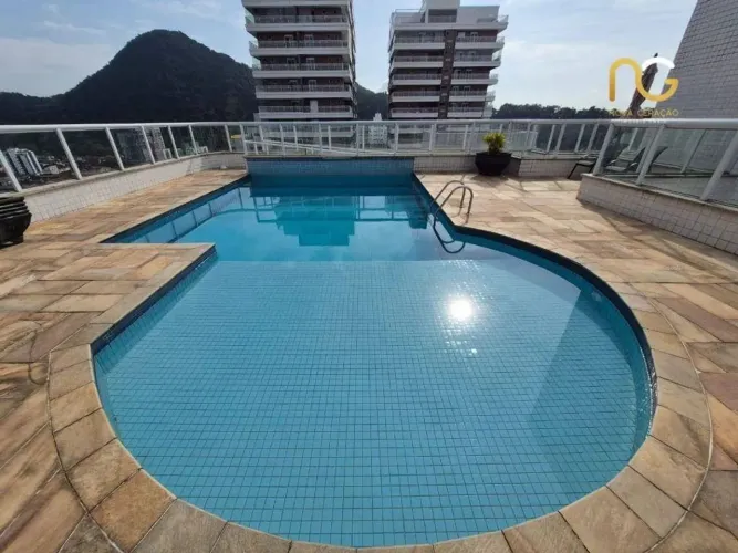 Apartamento com 3 dormitórios à venda, 116 m² por R$ 1.150.000,00 - Canto do Forte - Praia