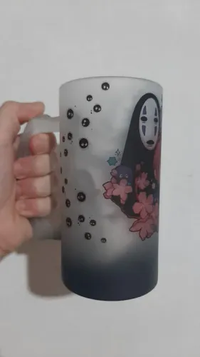 Caneca de chopp personalizado anime de a viagem de chihiro