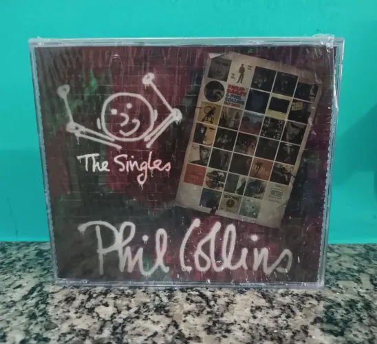 CD Phil Collins - The Singles três cds