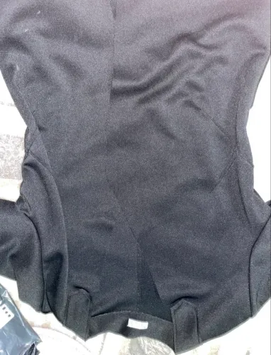 Blazer preto sem botão