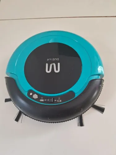 Aspirador De Pó Robô Multilaser 3 Em 1 Varre Aspira Passa Pano Antiqueda OB010 Bivolt 