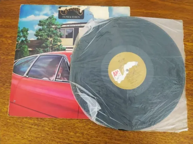 Disco De Vinil Now E Then