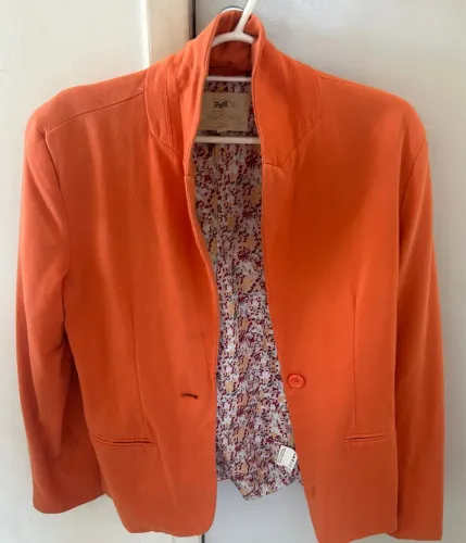 Blazer/Terninho laranja