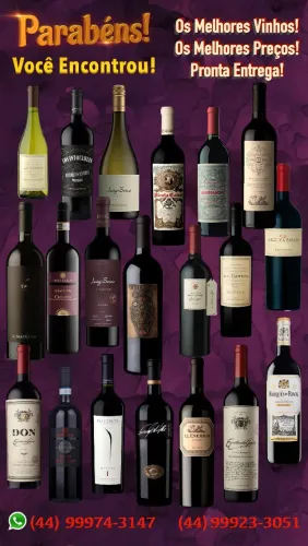 Vinhos de qualidade com os melhores preços!