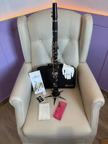 Clarinete Sib 17 chaves PROMOÇÃO RELÂMPAGO
