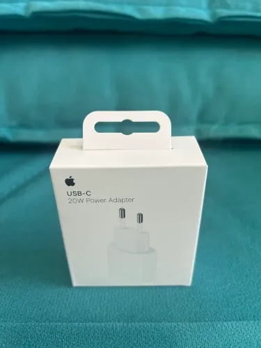 Fonte 20W turbo apple original ( 1 ano garantia apple ) lacrado Usb-C