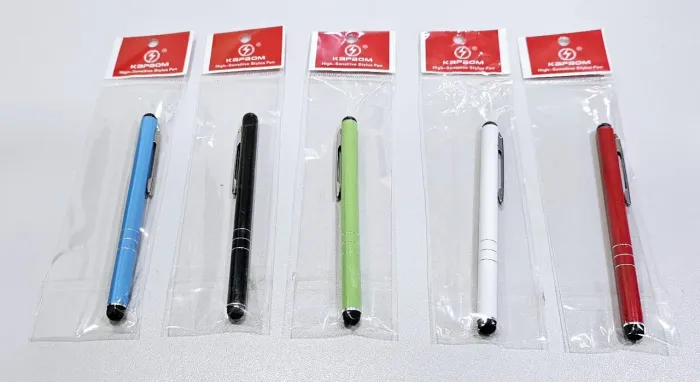 Canetas Stylus para Tela Touch - 5 Cores