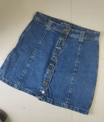 Mini Saia jeans 40 