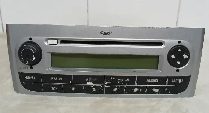 Rádio Som CD MP3 Fiat Idea Original Modelo *6 Preto