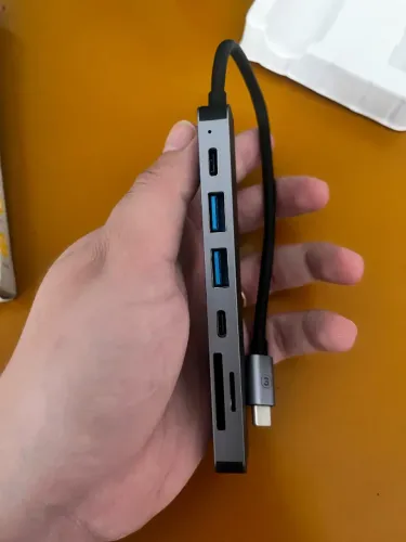 HUB USB-C Essager 7 em 1 4K HDMI para MacBook, iPad Pro, Notebooks e Celulares