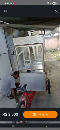 Triciclo para Pipocas
