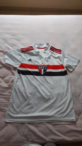 CAMISA TIME FUTEBOL SÃO PAULO SPFC GG COM SINAIS DE USO E DO TEMPO SÓ VENDA NÃO TROCO